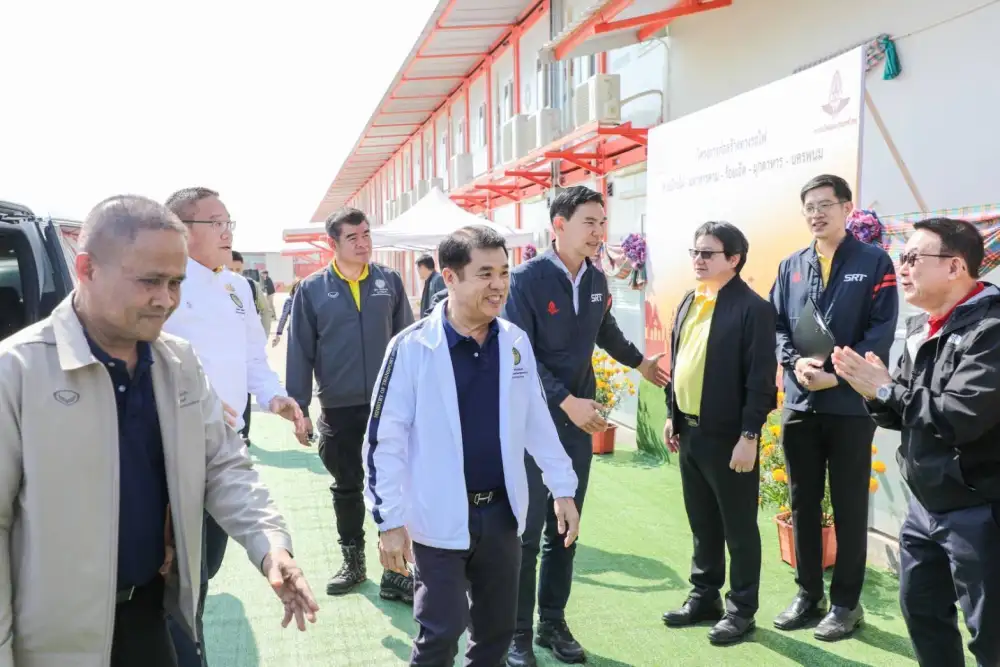 รมว.คมนาคม เร่งเครื่องรถไฟทางคู่บ้านไผ่-นครพนมให้แล้วเสร็จปี 71 พร้อมถนนเชื่อมสะพานมิตรภาพ3