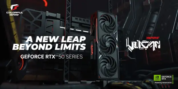 COLORFUL และ iGame เปิดตัวกราฟิกการ์ด NVIDIA GeForce RTX(TM) 50 Series ใหม่
