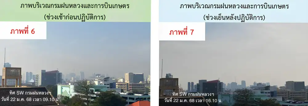 เริ่มปีแรก! ปฏิบัติการฝนหลวงบินลดฝุ่น PM2.5 ในกทม. ช่วยฟอกปอดคนกรุง