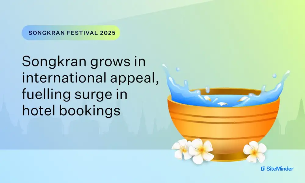 Songkran grows in international appeal, fuelling surge in hotel bookings: SiteMinder