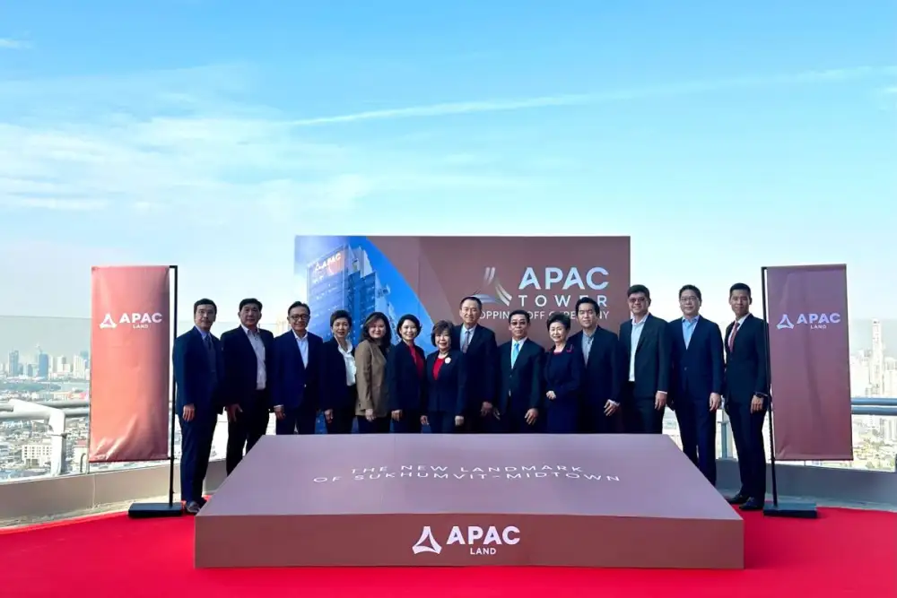 APAC Tower Celebrates Topping Off Ceremony and Launches