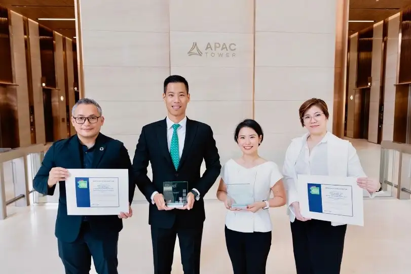 APAC Tower Honored with Fitwel's 2025 Best in Building Health Award, Showcasing Commitment to Occupant Health and Well-being