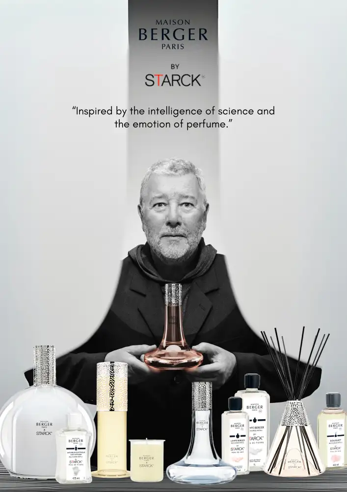 Maison Berger Paris ขอแนะนำ STARCK Collection ผลงานศิลปะแห่งกลิ่นหอมและดีไซน์เหนือระดับ โดย Philippe Starck