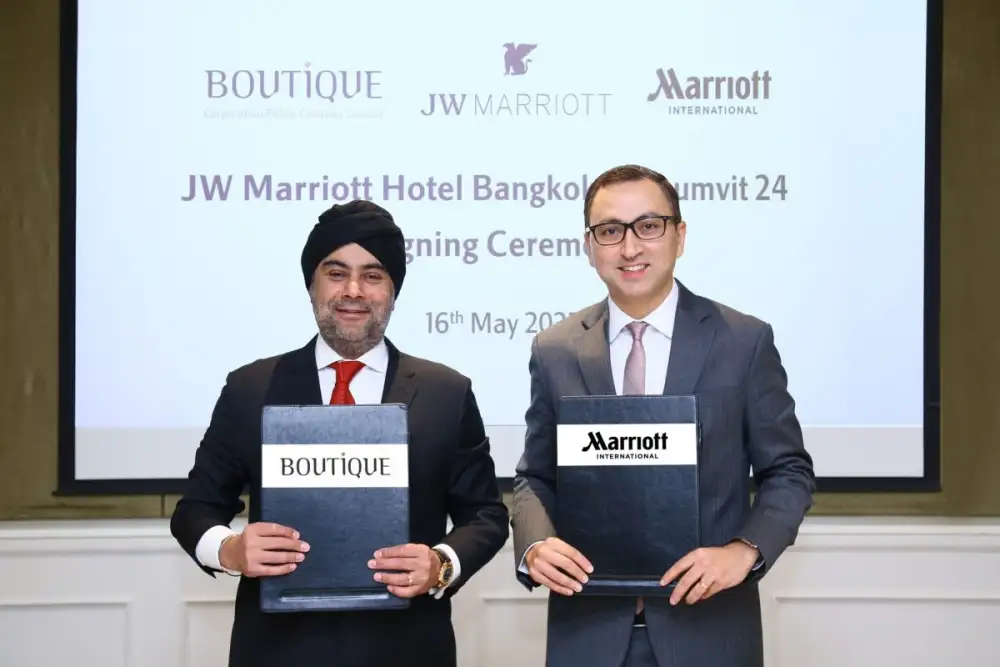 Boutique Corporation (BC) joins forces with Marriott International to launch