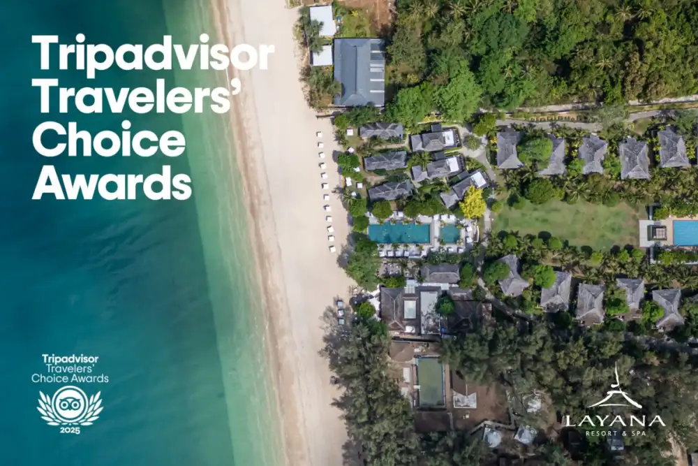 Layana Resort & Spa Named Tripadvisor Travelers' Choice Awards Winner for 2025