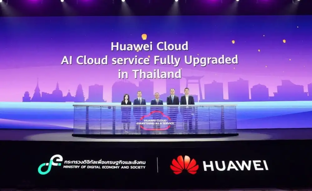 MDES and Huawei Cloud Announced Joint Initiative to Accelerate Thailand's Agenda to Become the AI Hub in ASEAN
