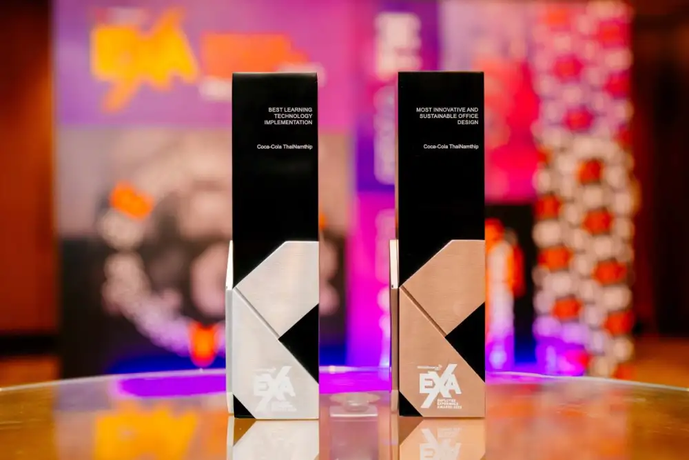 ไทยน้ำทิพย์ โคคา-โคล่า คว้า 2 รางวัล Employee Experience Awards Thailand 2025 สะท้อนความสำเร็จองค์กรยอดเยี่ยม สร้างการเปลี่ยนแปลงเชิงบวกแก่พนักงาน