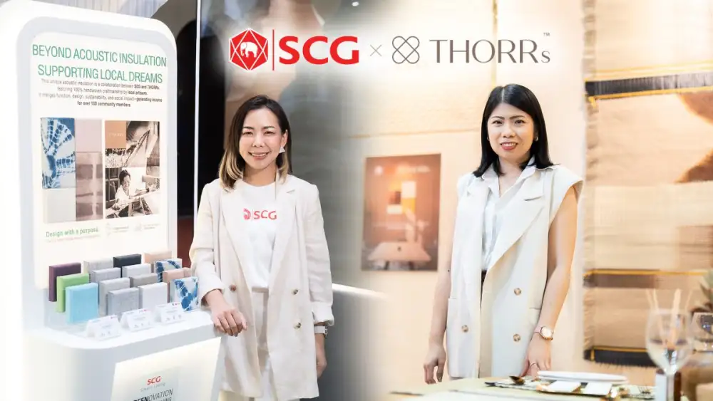SCG ผนึกกำลัง THORR's เปิดตัว