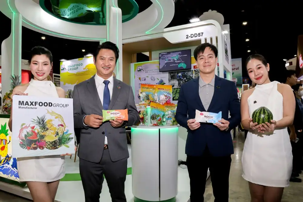 แม็คซ์ฟู๊ด กรุ๊ป เดินหน้าขยายโรงงานผลิต พุ่งเป้าสู่องค์กรแห่งความยั่งยืนเต็มตัว ล่าสุดเปิดตัวผลิตภัณฑ์ใหม่ไอศกรีมซอร์เบในลูกแตงโมไซน์มินิ ครั้งแรกของโลก