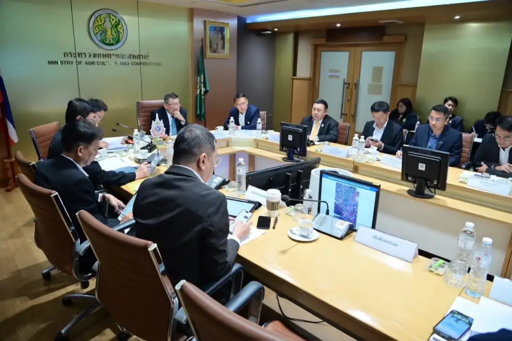 รัฐมนตรีช่วยเกษตรฯ ประชุมคณะทำงานขับเคลื่อนการจัดที่ดินทำกินในเขตปฏิรูปที่ดิน อ.จอมบึง จ.ราชบุรี