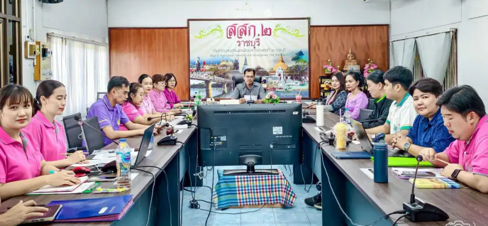 เกษตรเขต 2 ภาคตะวันตก จัดเวทีการจัดการความรู้ (KM) ระดับเขต การใช้เทคโนโลยีการจัดการเศษวัสดุทางการเกษตรทดแทนการเผาในแปลงอ้อย เสริมความรู้เจ้าหน้าที่ และเกษตรกร 8 จังหวัดภาคตะวันตก