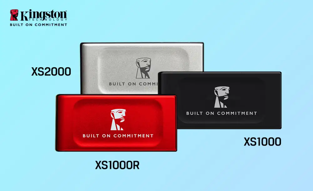 Kingston ตอกย้ำความเป็นผู้นำด้านประสิทธิภาพ เปิดตัวดีไซน์ใหม่สำหรับกลุ่มผลิตภัณฑ์ XS Series External SSD