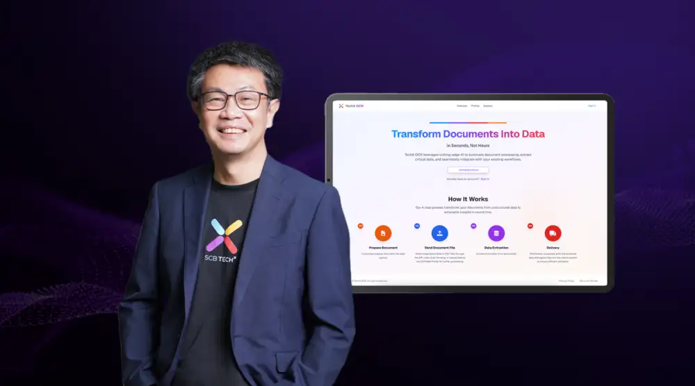 SCB TechX Launches OCR Service: AI & LLM-powered Digital Document Conversion