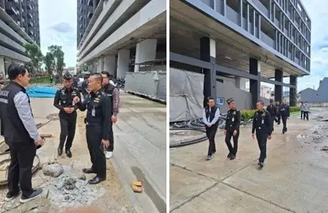 เขตบางซื่อรุดตรวจสอบแก้ปัญหาความเดือดร้อนจากโครงการก่อสร้างที่พักอาศัยสำนักงานปลัดกระทรวงกลาโหม