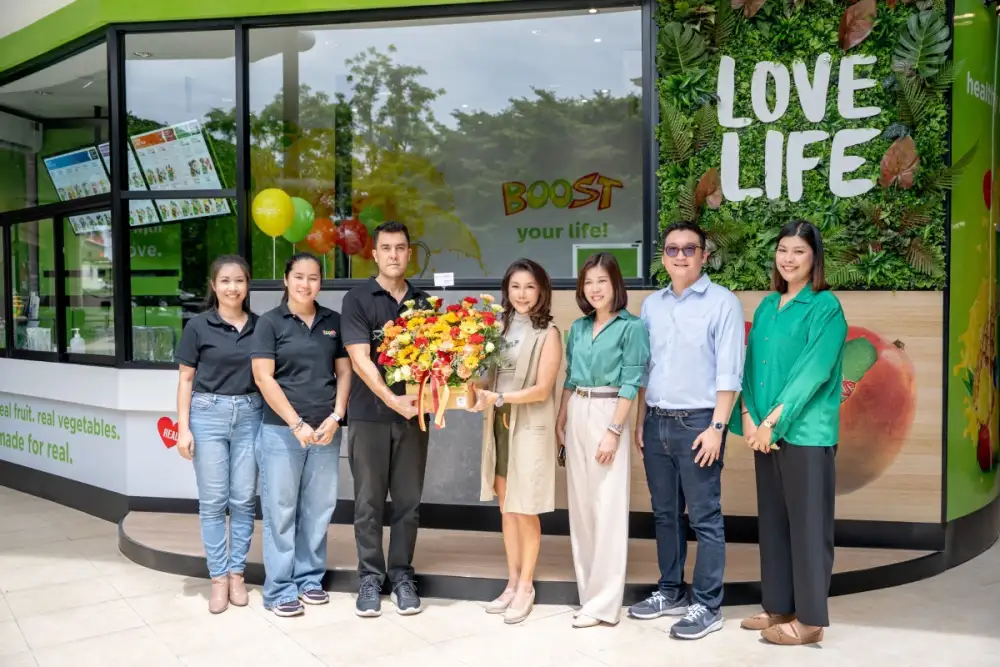 เดอะ เคอี กรุ๊ป ร่วมยินดี Boost Juice เปิดสาขาใหม่ ที่เดอะคริสตัล เอกมัย-รามอินทรา