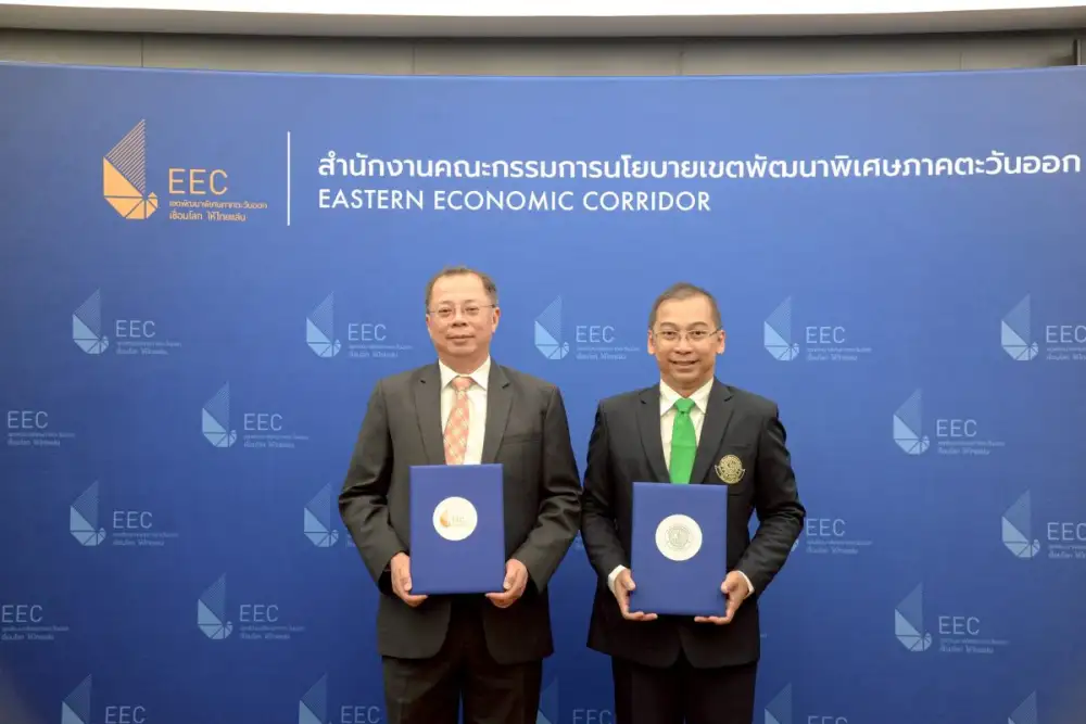 สกพอ. จับมือ ม.เกษตรศาสตร์ ลงนาม MOU ขับเคลื่อนพัฒนาบุคลากรทักษะสูง ตรงความต้องการอุตสาหกรรมในพื้นที่อีอีซี