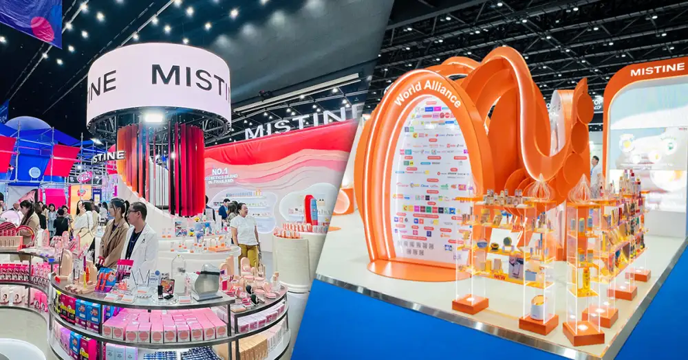MISTINE ยกทัพความงามไทยสู่เวทีโลกเข้าร่วม 2 งานใหญ่แห่งปี กับบูธธีม 'ช้างไทย' สุดตระการตาในงาน