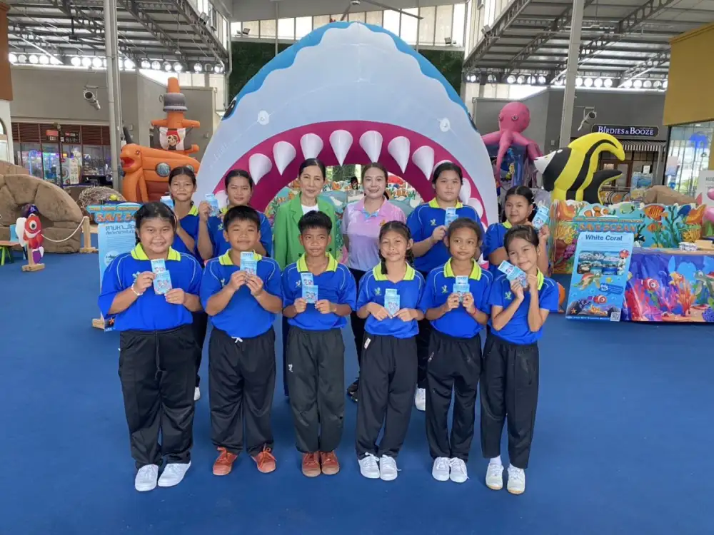 น้อง ๆ หนู ๆ ชาวปทุมธานีร่วมตะลุยภารกิจพิทักษ์โลกใต้ทะเล กับงาน SAVE The OCEAN ที่ เดอะไนน์ เซ็นเตอร์ ติวานนท์