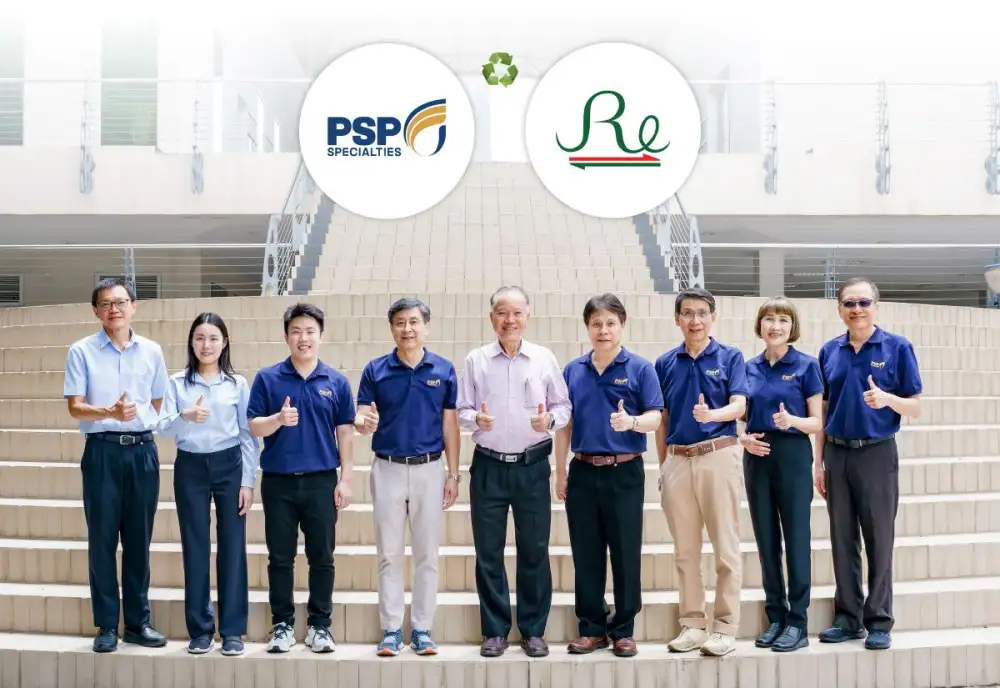 PSP ลงทุน 220.5 ล้านบาท ถือหุ้น RE เพิ่ม จาก 65% เป็น 100% เสริมแกร่งธุรกิจสีเขียว ดันไทยขึ้นแท่นฮับรีไซเคิลสารเคมีแห่งอาเซียน