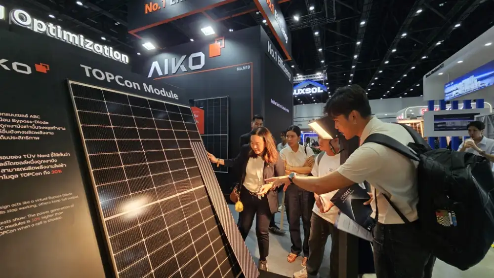 AIKO จัดทัพโซลาร์เซลล์โชว์นวัตกรรมใหม่ล่าสุด ในงาน ASIA Sustainable Energy Week 2025 ตอบโจทย์ความคุ้มค่าครอบคลุมทุกกลุ่มผู้ใช้งานพลังงานแสงอาทิตย์