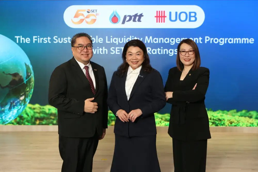 UOB Thailand launches Sustainable Liquidity Management Programme with PTT as inaugural participant