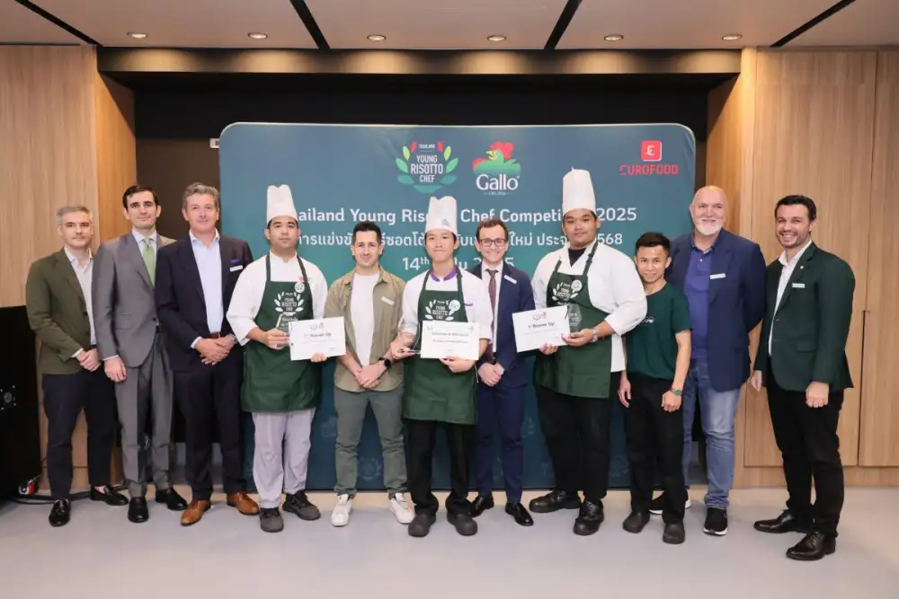 Riso Gallo and Eurofood Celebrate Thai Culinary Talent at First Young Risotto Chef Competition