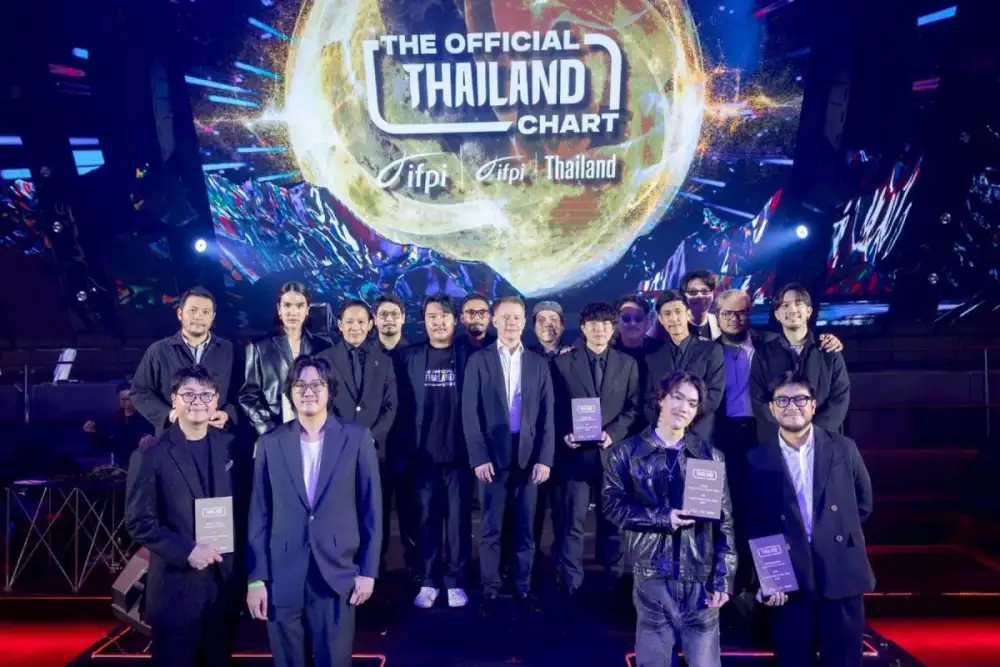 ครั้งแรกในไทย! IFPI จับมือ IFPI THAILAND เปิดตัว The Official Thailand Chart ชาร์ตเพลงมาตรฐานกลางของประเทศยกระดับวงการเพลง พร้อมมอบรางวัลพิเศษฉลองความสำเร็จของศิลปินและเพลงยอดเยี่ยม