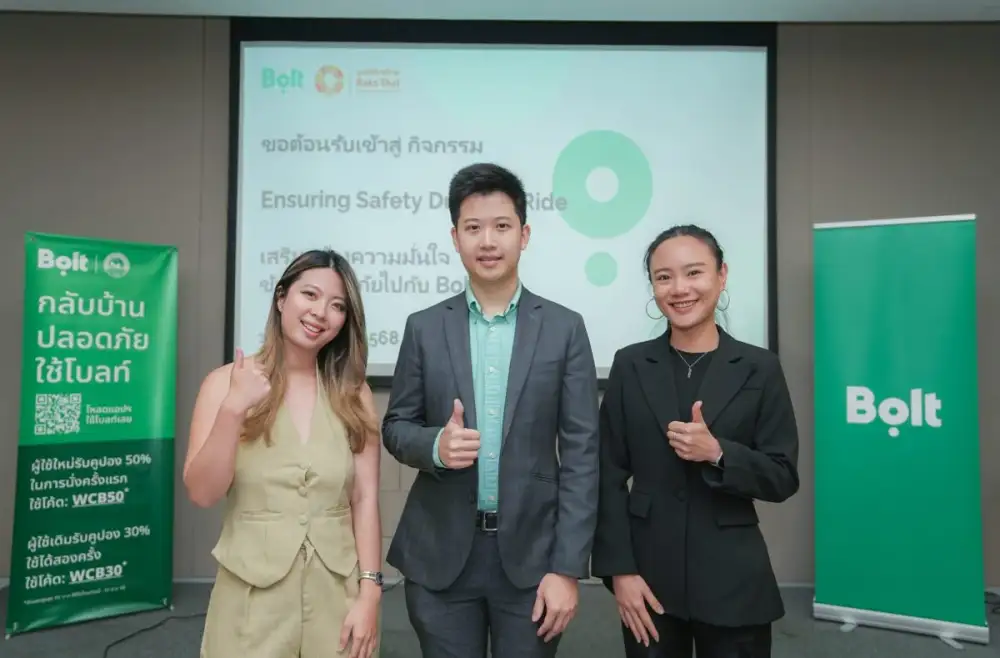 Bolt continues collaboration with RaksThai Foundation to promote inclusive safety awareness for drivers