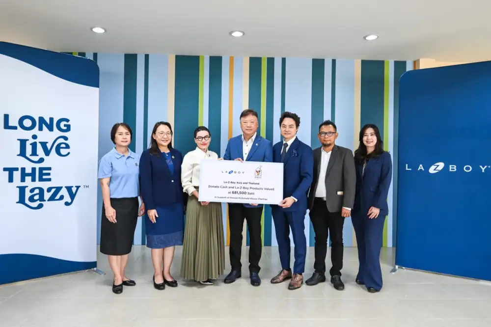 La-Z-Boy Asia Gives Back to the Community with Donation to Ronald McDonald House Charities Thailand for the Fifth Consecutive Year