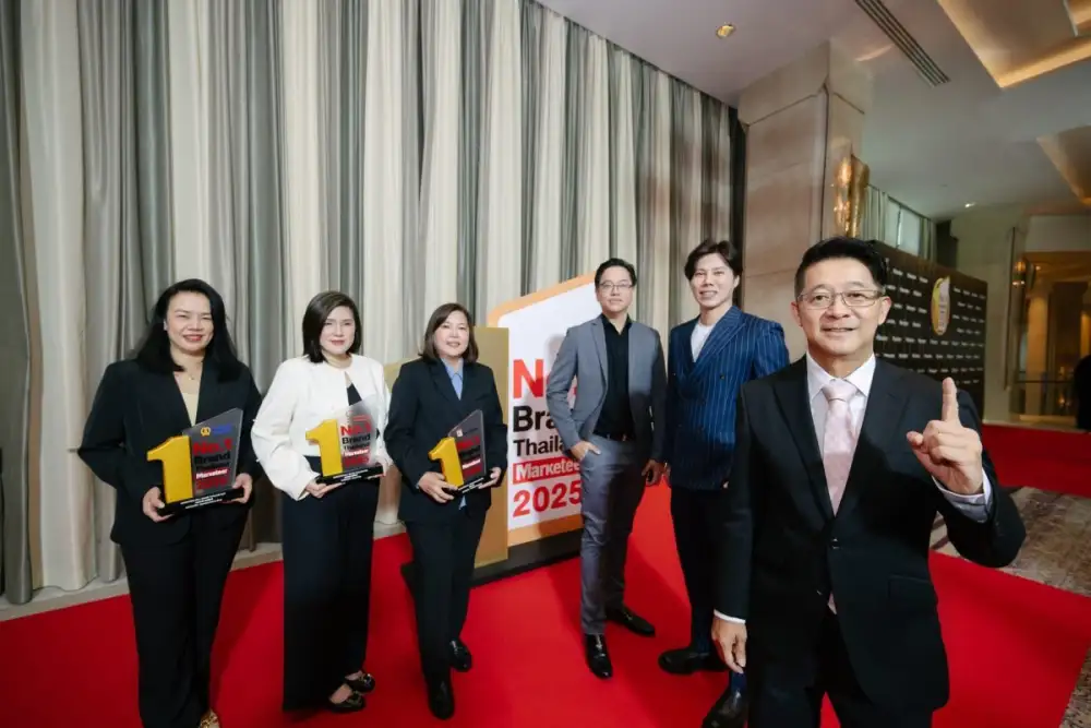 ซีอาร์จี ฉลองความสำเร็จ นำ 3 แบรนด์คว้ารางวัล Marketeer No.1 Brand Thailand 2025 ตอกย้ำความไว้วางใจจากผู้บริโภคทั่วประเทศ