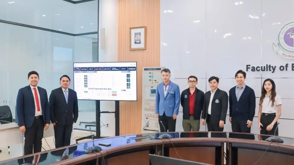 ฮิตาชิ เอนเนอร์ยี่ มอบอุปกรณ์สาธิต SCADA (Supervisory Control and Data Acquisition) ให้คณะวิศวกรรมศาสตร์ มหาวิทยาลัยเชียงใหม่ เพิ่มประสบการณ์การเรียนรู้ให้นักศึกษา