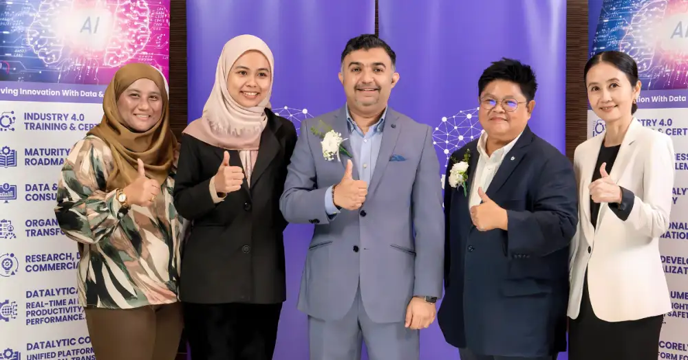 Datalytica ชูความร่วมมือ 3 ภาคส่วน สร้าง 'AI-Ready Thailand' บนเวทีระดับผู้นำครั้งแรกในไทย