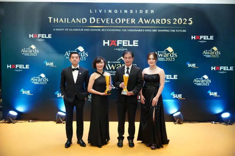 LPN กวาด 2 รางวัลคุณภาพจาก LivingInsider Thailand Developer Awards 2025 การันตีแบรนด์ที่อยู่อาศัยคุณภาพครองใจผู้บริโภค