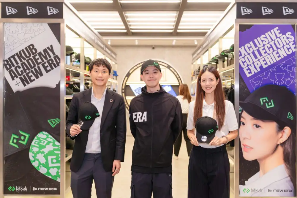 Bitkub Academy คอลแลปแบรนด์ New Era เปิดตัวหมวก Limited Edition เอาใจแฟนคลับนักสะสม