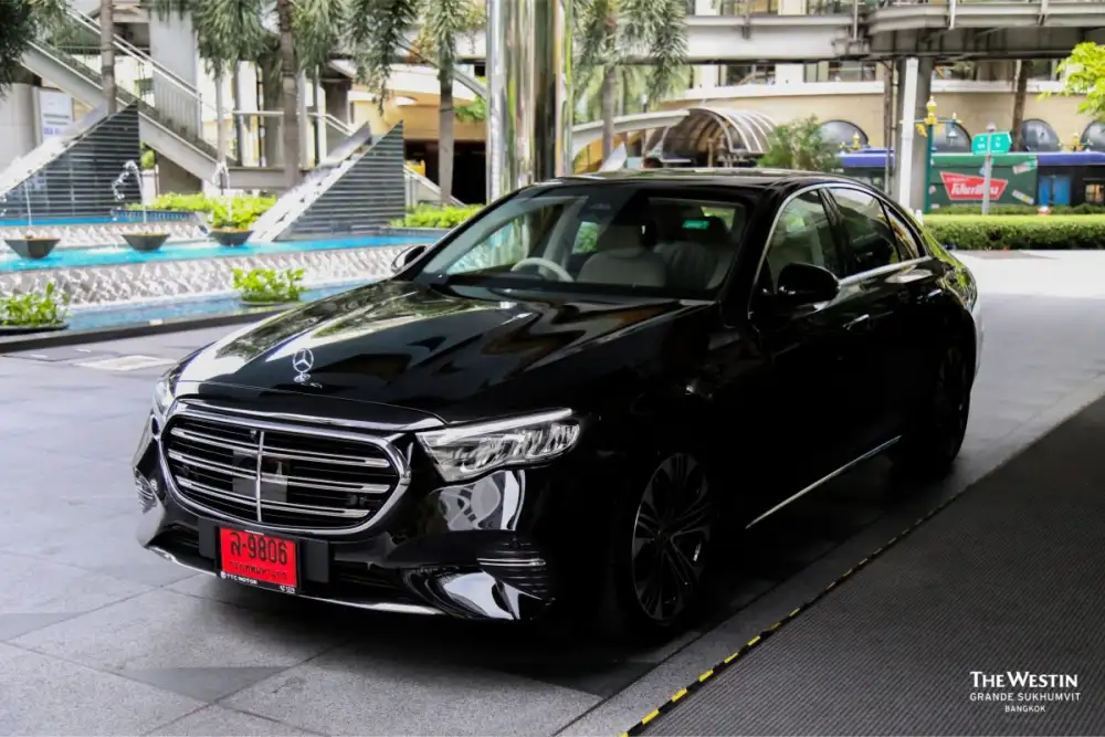 The Westin Grande Sukhumvit, Bangkok Launches New Mercedes-Benz E350e Exclusive Plug-in Hybrid Limousine for Airport Transfers