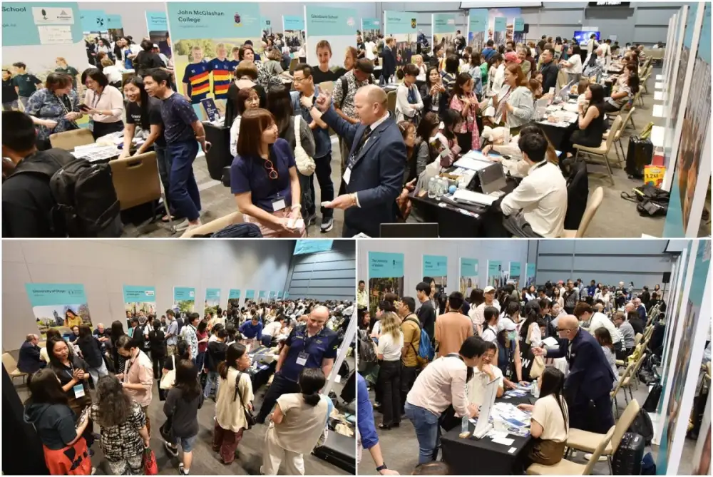 งานการศึกษาสถานฑูตนิวซีแลนด์ 2025 คึกคัก ! นักเรียนไทย-ผู้ปกครองสนใจร่วมงานแน่น