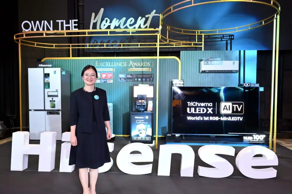 ครั้งแรกในไทย!! Hisense เปิดตัว