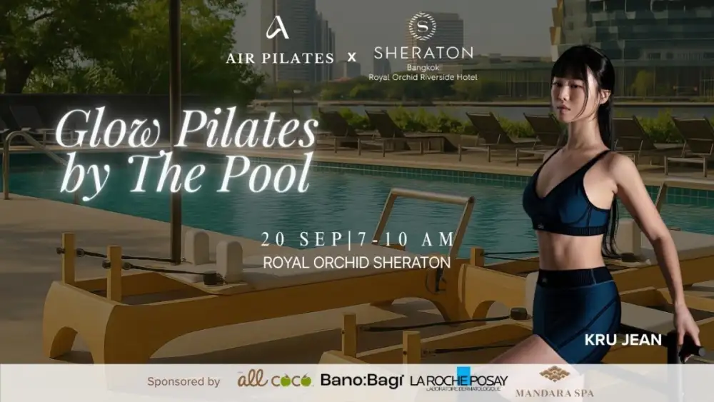 Glow Pilates by the Pool - A Riverside Experience that Moves Your Body & Calms Your Soul