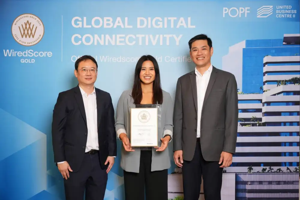 United Business Centre II (UBC II) Secures WiredScore Gold, Advancing Toward Global Smart Building Standards with Seamless Digital Experience