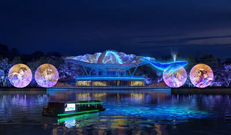 Beijing Chaoyang International Light Festival 2025 Unveils Nearly 60 Light Art Installations