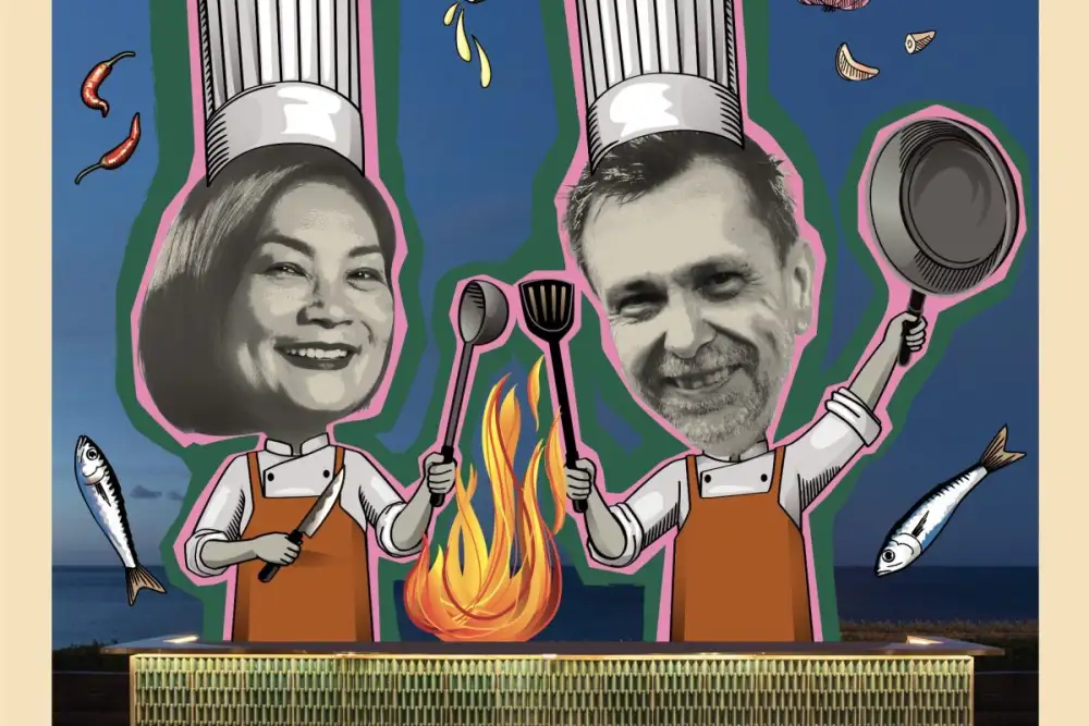 เชฟนก-จุฑาทิพ จับมือ เชฟเดวิด ทอมป์สัน เปิดครัวรังสรรค์ดินเนอร์อาหารใต้ต้นตำรับ 29 ต.ค. คืนเดียวเท่านั้น ณ ห้องอาหารล่องใต้ โรงแรมเคปฟาน เกาะสมุย