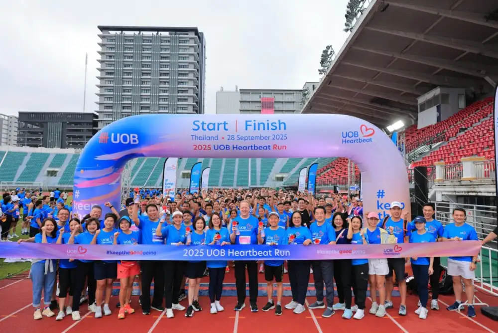 15 ปี UOB Heartbeat Run ยูโอบี ประเทศไทย รวมพลังวิ่งเพื่อสังคม
