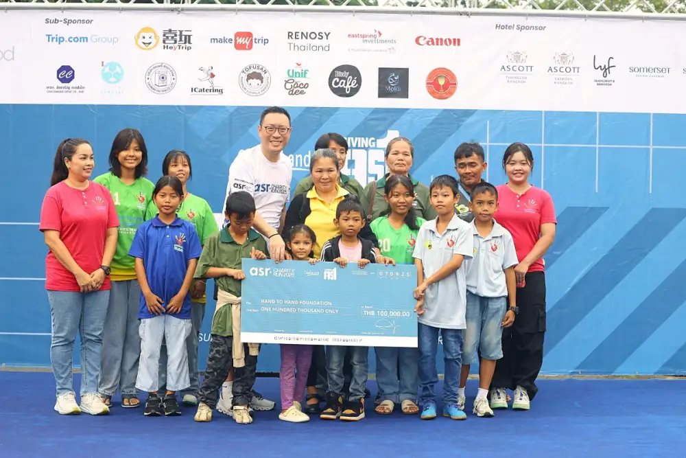 แอสคอทท์ตอกย้ำพลังแห่งการสร้างสรรค์เพื่อสังคม จัดงาน Ascott Star Rewards Charity Run 2025 ต่อเนื่องเป็นปีที่สอง