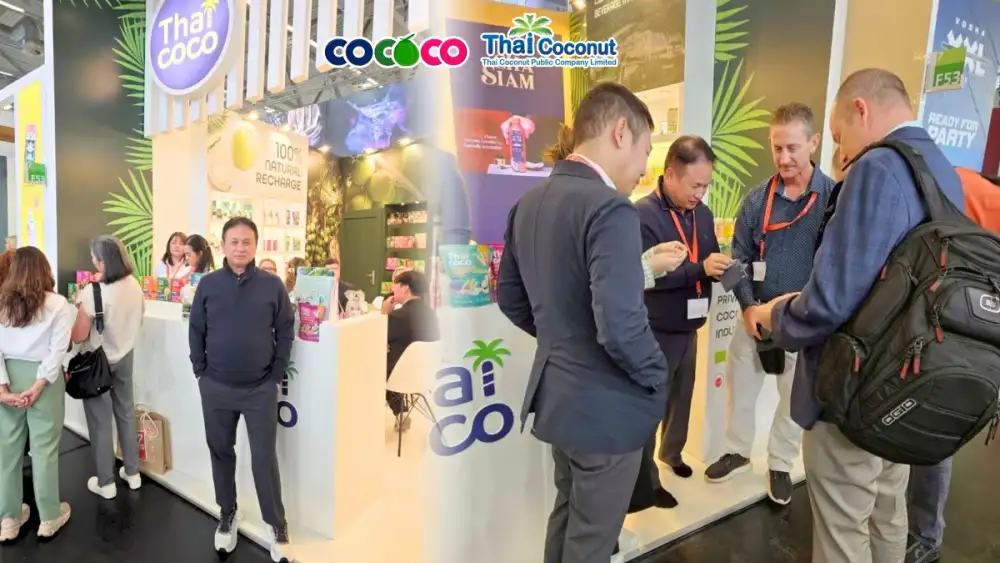 COCOCO อวดโฉมนวัตกรรมน้ำมะพร้าวออร์แกนิค จากไทย สู่เวทีโลก 