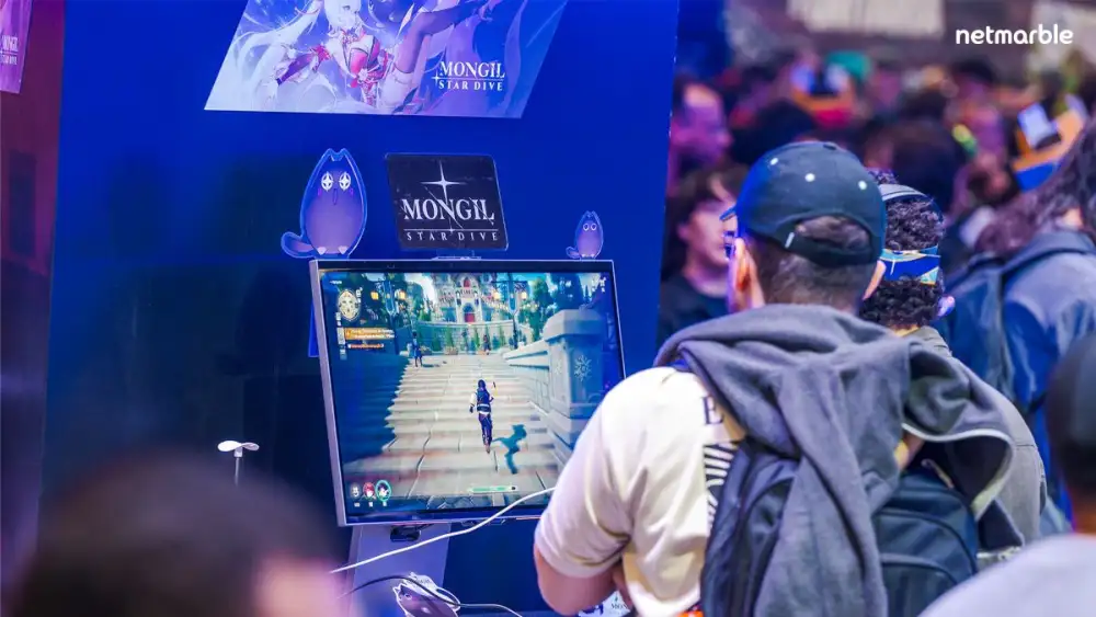 MONGIL: STAR DIVE สร้างกระแสทั่วโลกอย่างต่อเนื่อง ที่งาน Brazil Game Show 2025