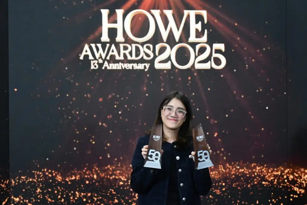 ไฮเออร์ ประเทศไทย โชว์ศักยภาพแบรนด์ระดับโลก กวาด 2 รางวัลใหญ่จากเวที HOWE AWARDS 2025 ตอกย้ำผู้นำเทคโนโลยี-นวัตกรรมเครื่องใช้ไฟฟ้า ครองใจผู้บริโภคทั่วโลก