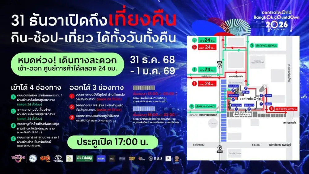 เดินทางง่ายสุด! สะดวก ปลอดภัย เข้า-ออกได้ 24 ชั่วโมง