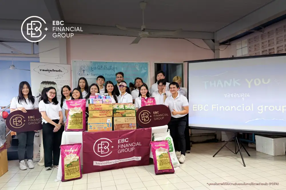 EBC Financial Group ส่งต่อความห่วงใย เสริมโอกาสให้เด็ก ๆ ณ มูลนิธิสันติสุข กรุงเทพมหานคร