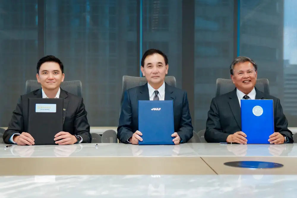 GULF-BINANCE ลงนาม MOU ม.เกษตร พัฒนา 