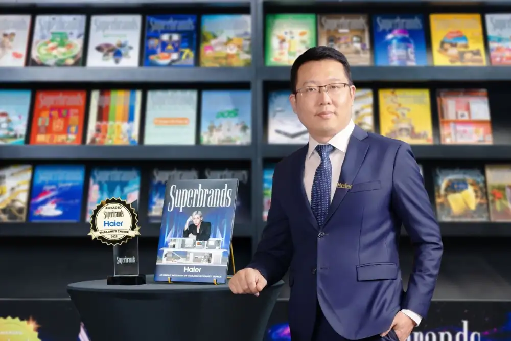 ไฮเออร์ ครองใจผู้บริโภคไทย คว้ารางวัล Superbrands Thailand ต่อเนื่องปีที่ 6 ตอกย้ำความเชื่อมั่นจากผู้บริโภคทั่วประเทศ